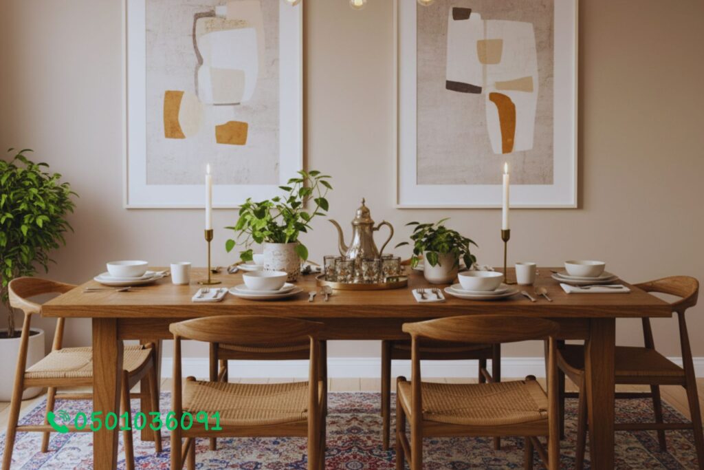 الأثاث المستعمل التقليدي في الطائف داخل منزل تراثي